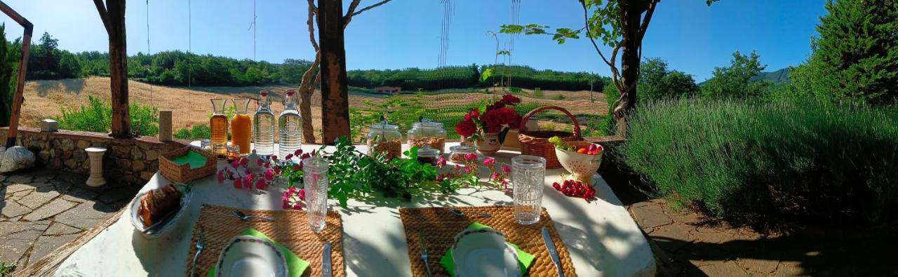 Ca'Novae - Tuscany Farmhouse Montieri Extérieur photo